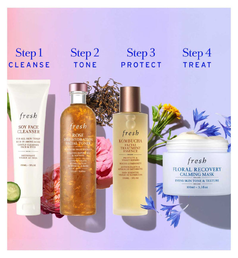 Fresh Floral Recovery calming mask 30ml - British product