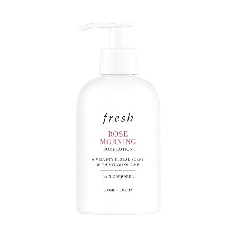 Fresh rose morning body lotion 300ml, imported from the UK