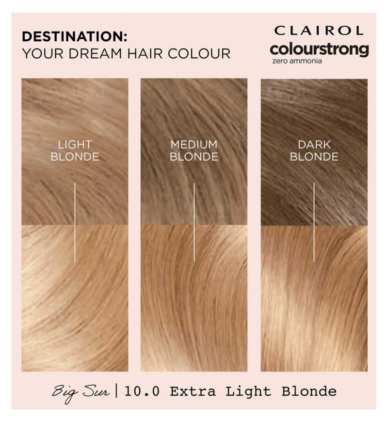Clairol hair dye 10.0 Extra Light Blonde 199ml - British product