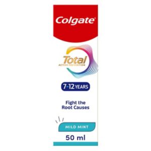 Colgate Total Active Prevention Kids Mild Mint Toothpaste 50ml - British product