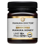 Boots Manuka Doctor UMF 16+ MGO 570+ Manuka Honey 250g- Buy online at McGrocer