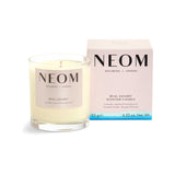 NEOM Real Luxury candle 185g jar, imported from the UK