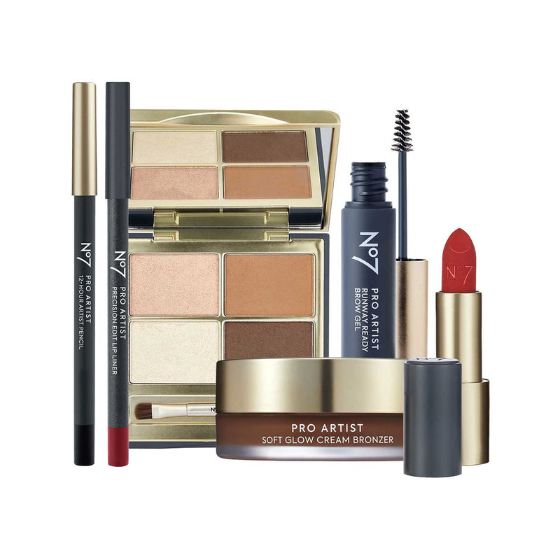 No7 Ruby Rebel Bundle makeup set, imported from the UK