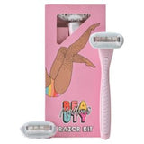 Mallows Beauty Razor Starter Kit, imported from the UK