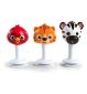 Baby Einstein rattle trio set with suction cups - British product