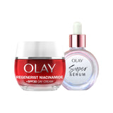 Olay skincare bundle super serum and day cream 30ml & 50ml (British brand)