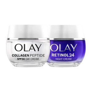 Olay skincare bundle collagen peptide retinol 50ml , imported from the UK