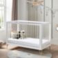 Babymore Kimi Acrylic Cot Bed And Changing Table Set - British product