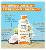Garnier Ambre Solaire sun cream SPF50 175ml, UK version
