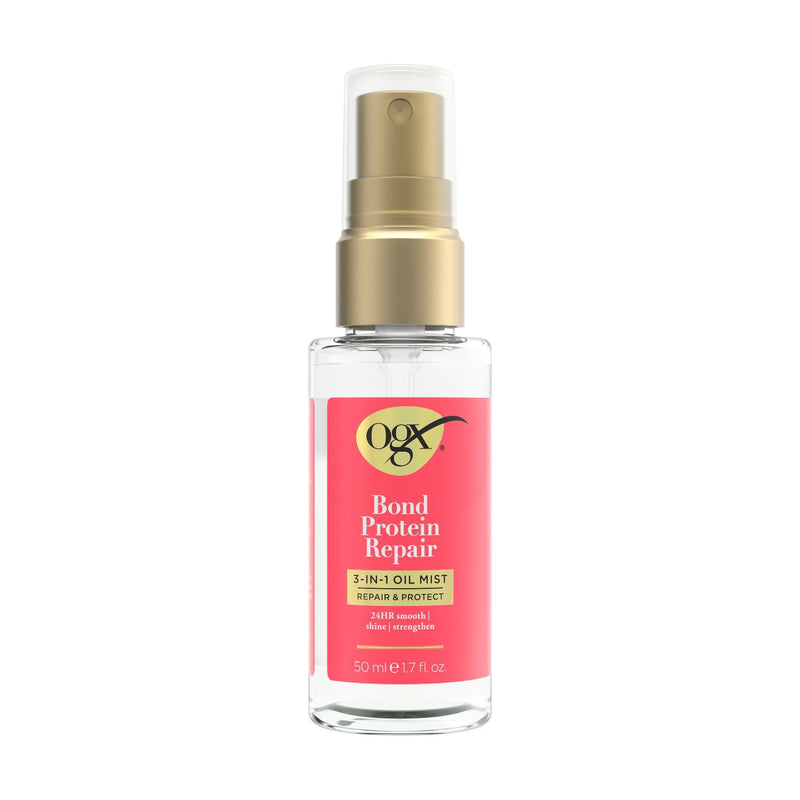 OGX Bond Protein smoothing oil mist 50ml, imported from the UK