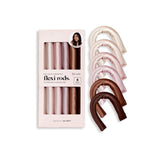 Kitsch satin wrapped flexi rods 6pc set rosewood, UK version