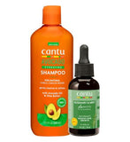 Cantu Avocado Shampoo & Rosemary Mint Scalp Oil - British product