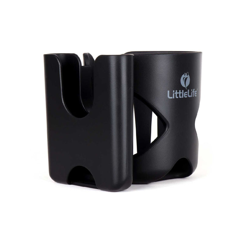 LittleLife Buggy Phone and Cup Holder Black, UK version