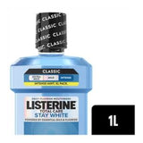Boots Listerine Total Care Stay White Arctic Mint Mouthwash 1L- Buy online at McGrocer