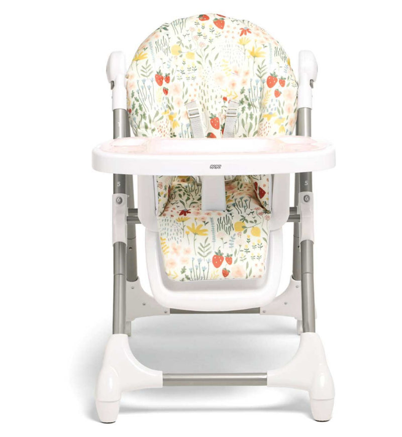 Mamas & Papas Snax Highchair Fruit Garden, imported from the UK