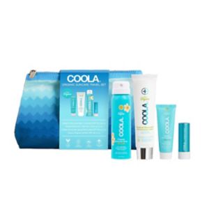 Coola suncare travel kit organic 4 piece - British product