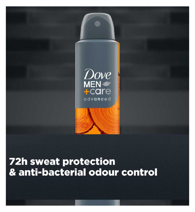 Dove Men+Care deodorant spray Sandalwood+Vanilla 200ml - British product