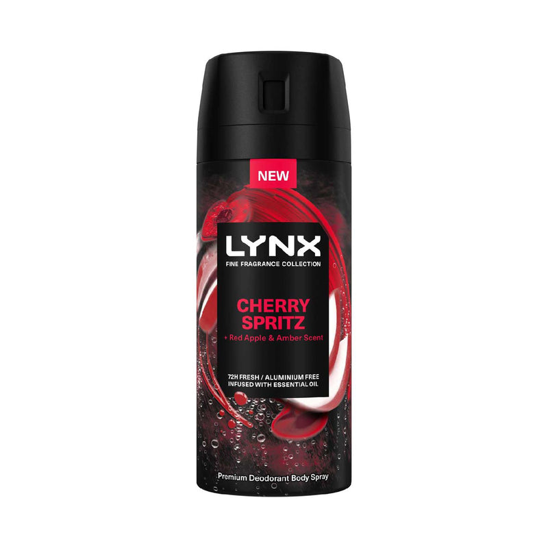 Lynx deodorant body spray Cherry Spritz 150ml, UK version