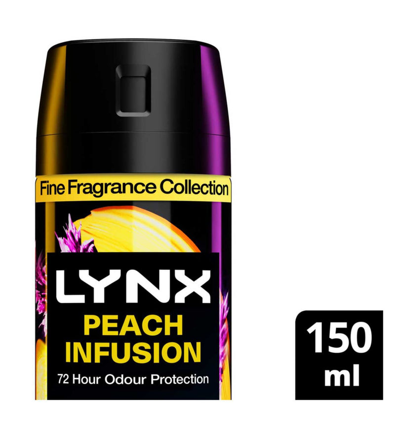 Lynx Fine Fragrance Peach Infusion 150ml, UK version