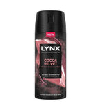 Lynx Fine Fragrance Cocoa Velvet men's deodorant 150ml, UK version