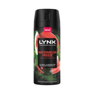 Boots Lynx Fine Fragrance Watermelon Freeze Men's Body Spray 150ml- Buy online at McGrocer