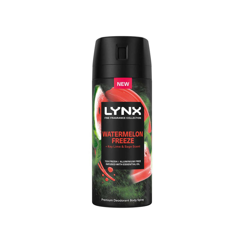Lynx body spray Watermelon Freeze 150ml, UK version