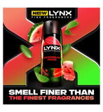 Lynx body spray Watermelon Freeze 150ml, UK version
