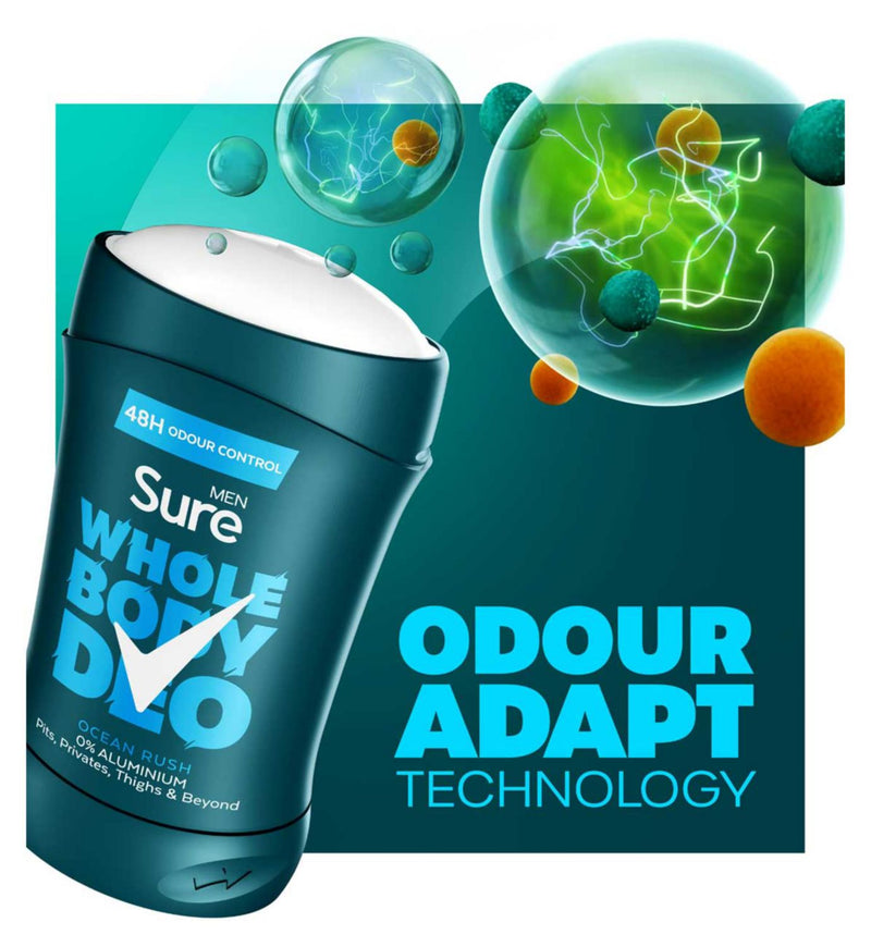 Sure Men Ocean Rush deodorant stick 50ml (British brand)