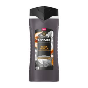 Lynx Black Vanilla fine fragrance body wash 400ml, UK version