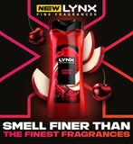 Lynx Cherry Spritz shower gel 400ml, UK version