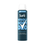 Boots Sure Men Ocean Rush Whole Body Deodorant Spray 150ml- Buy online at McGrocer