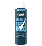 Sure Men Ocean Rush Whole Body Deodorant Spray 150ml (British brand)