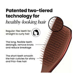 Tangle Teezer Chrome Chocolate Bronze detangler brush - British product