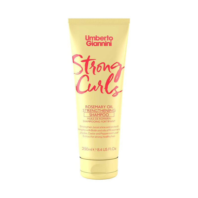 Umberto Giannini shampoo Strong Curls Rosemary Oil 250ml (British brand)