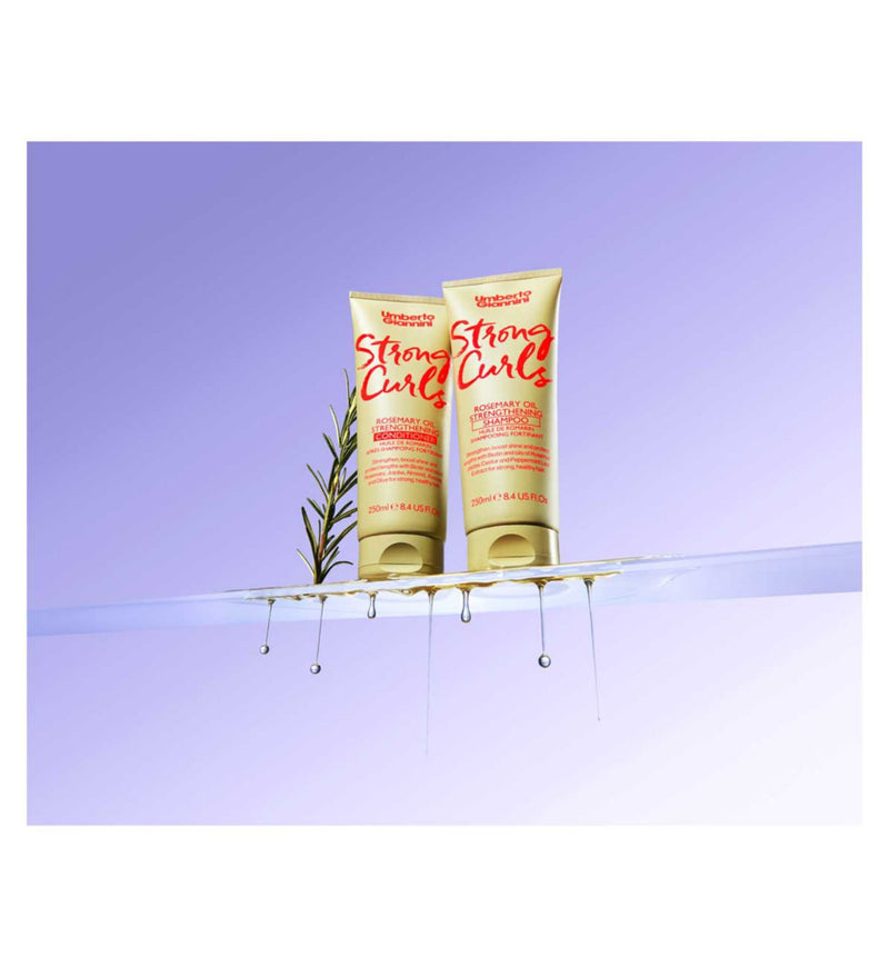 Umberto Giannini shampoo Strong Curls Rosemary Oil 250ml (British brand)