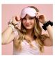 Silver Cloud Satin Scrunchies Mixed Caramel Black 2 Pack (British brand)