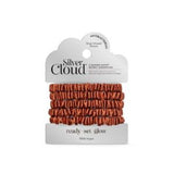 Silver Cloud Hair Scrunchies Auburn 5 Pack, imported from the UK