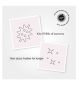 Silver Cloud satin hair scrunchies Chocolate 5 Pack (British brand)
