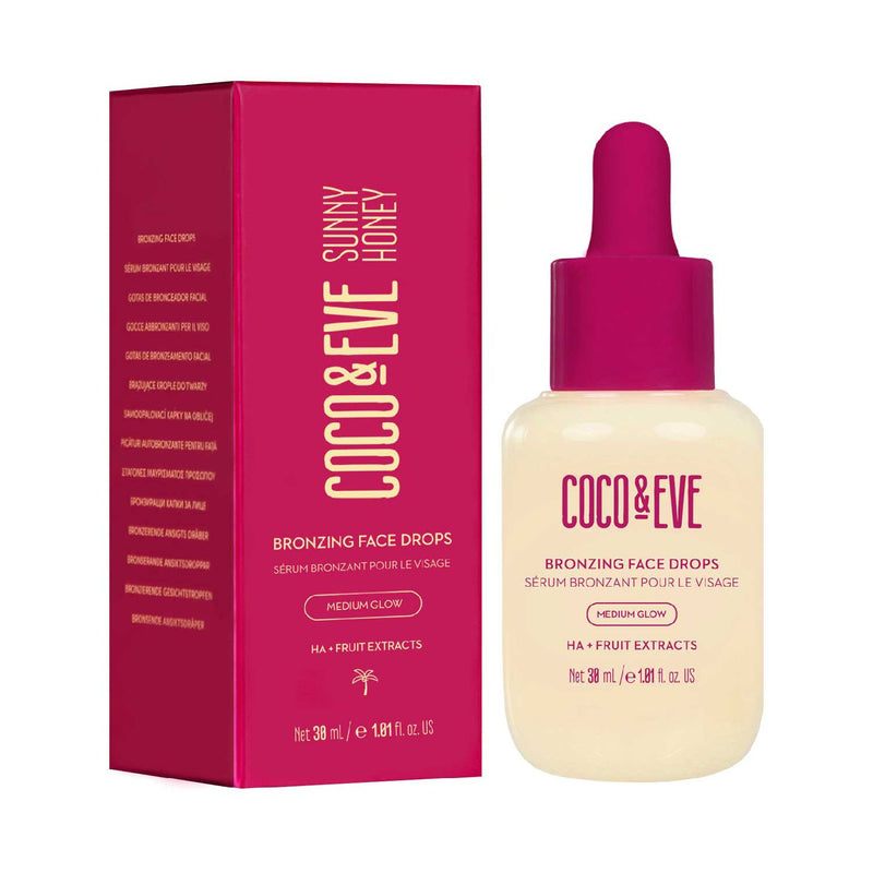 COCO & EVE Bronzing Face Drops Medium 30ml - British product