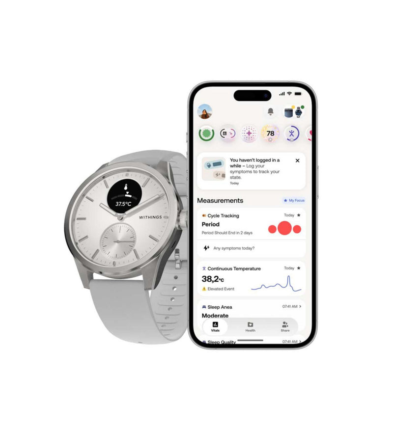 Withings Scanwatch 2 White 42mm - British product