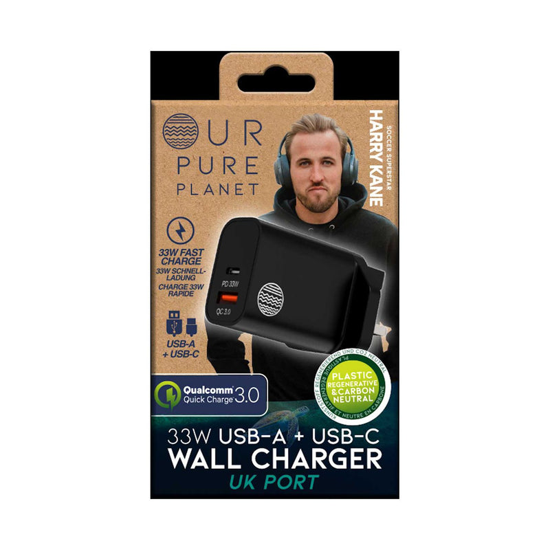 Our Pure Planet 30W USB Wall Charger, imported from the UK
