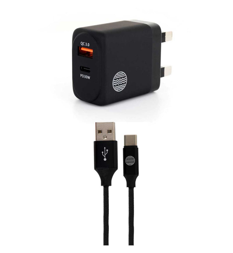 Our Pure Planet 30W USB Wall Charger, imported from the UK