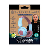 Our Pure Planet Kids Bluetooth Headphones, imported from the UK