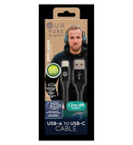 Our Pure Planet USB-A USB-C Cable 1.2m, imported from the UK