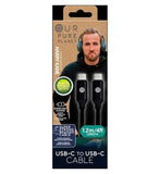 Our Pure Planet usb-c cable 1.2m, imported from the UK
