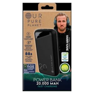 Our Pure Planet 20000mAh Power Bank, imported from the UK