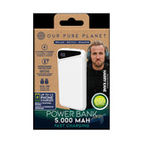 Our Pure Planet Power Bank 5000mAh, imported from the UK