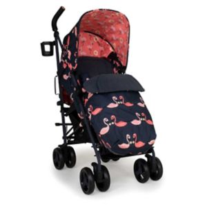 Boots Cosatto Supa 3 Stroller Pretty Flamingo Baby Pram Lightweight Pushchair- Buy online at McGrocer