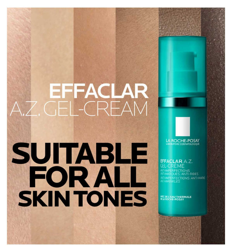 La Roche-Posay Effaclar A.Z. Gel Cream 40ml, UK version