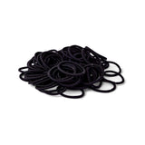 Boots thick ponybands black pack of 100 (British brand)